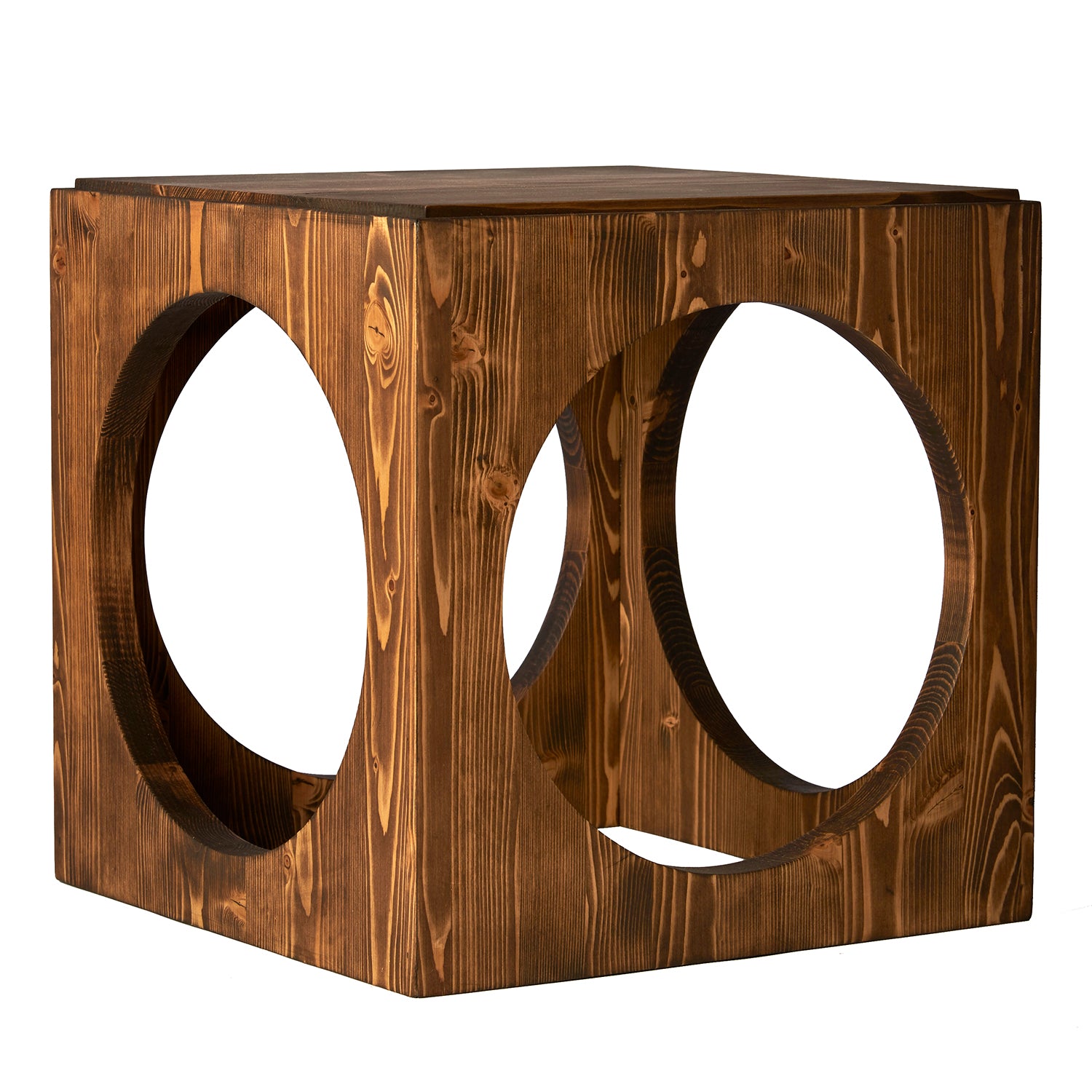 SCAUN / MASĂ CUBIC cu decupaj rotund