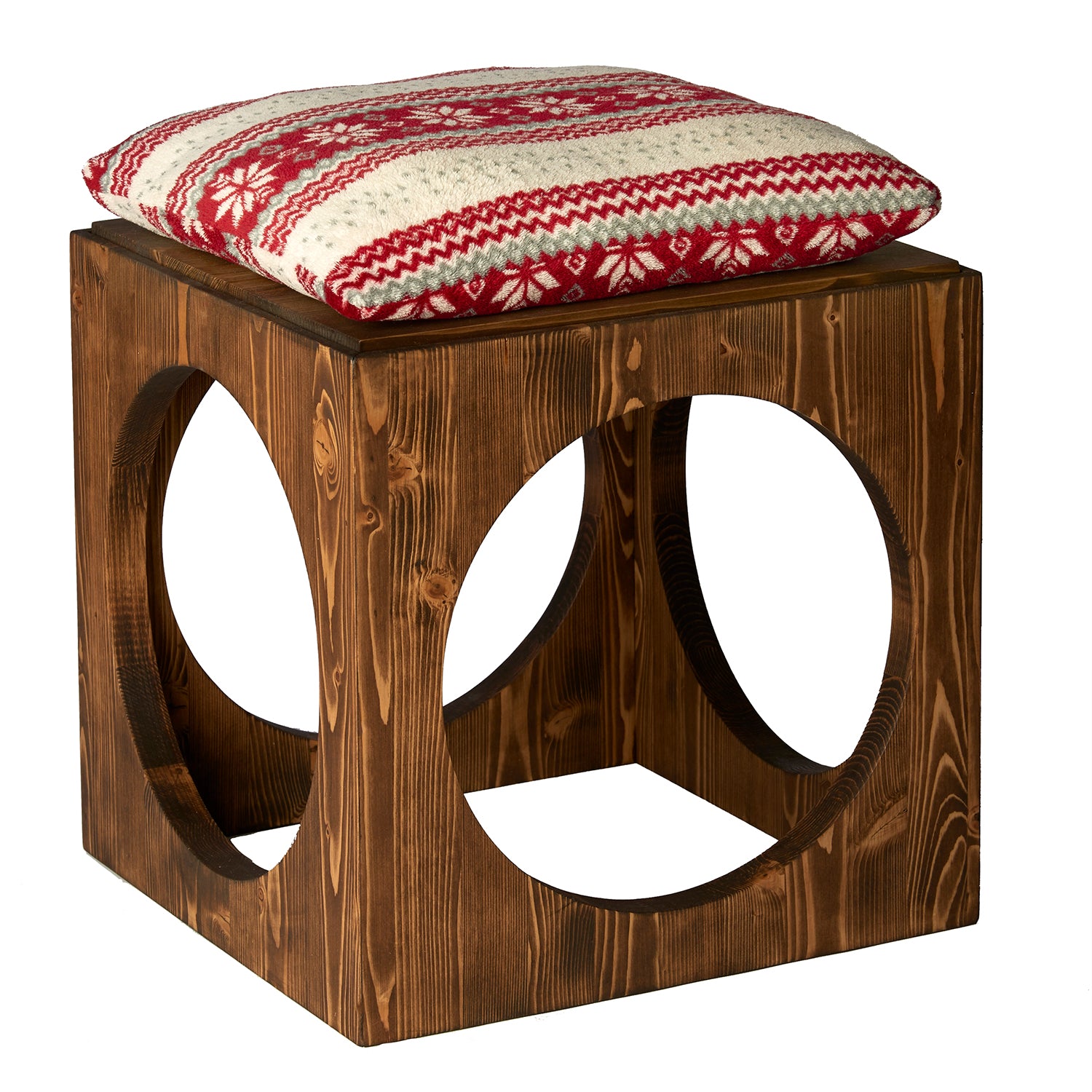 SCAUN / MASĂ CUBIC cu decupaj rotund